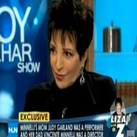 STAGE TUBE: Liza Guests on The Joy Behar Show Video